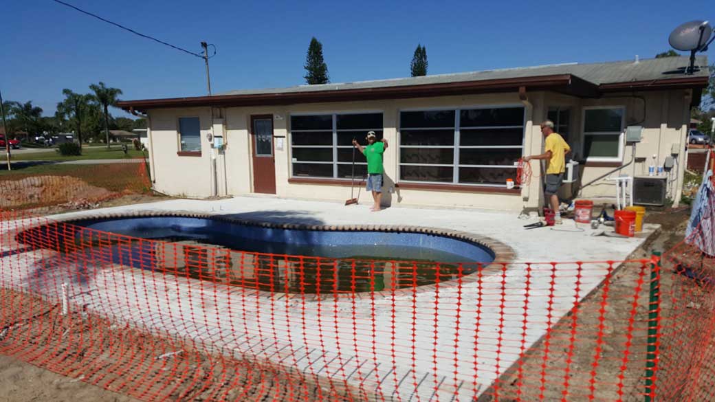 Installation of Pools by Refreshing Pools & Spas, INTL, LLC