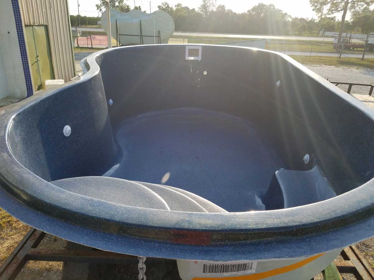 Refreshing Pools & Spas, INTL, LLC pool ready for delivery in Central FL residents