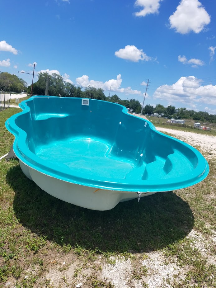 Refreshing Pools & Spas, INTL, LLC pool ready for delivery in Central FL residents
